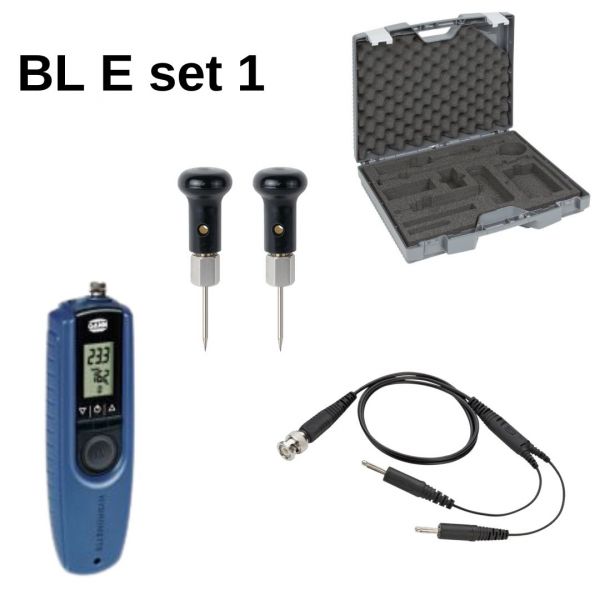 GANN Hydromette Compact BL E - Set 1 (M 6, Kontaktmasse, MK 8, Koffer BK 14-I)